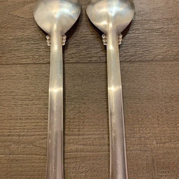 Elegant Silver Serving Utensil Set - Picture 4 of 9